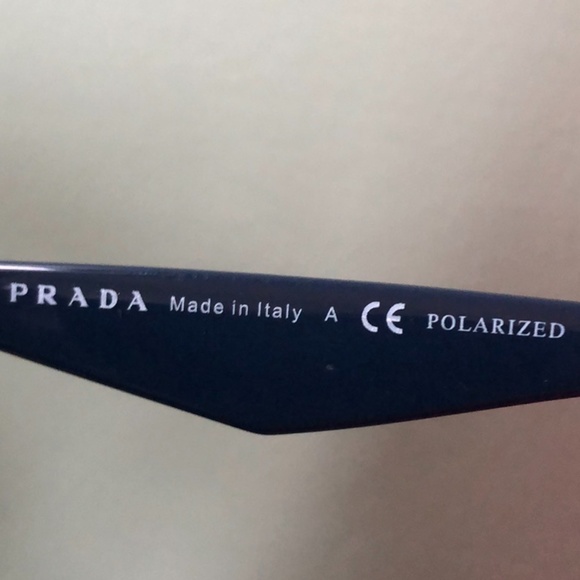 Prada Blue Aviator Sunglasses - Picture 9 of 11